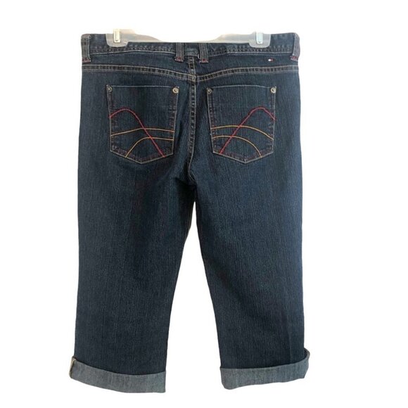 Tommy Hilfiger Capri's Stretch  Denim Ladies 8 - Picture 2 of 11